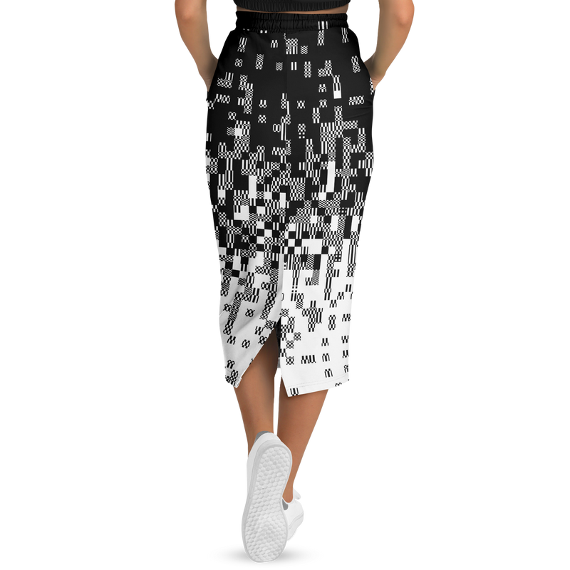 DEFRAG MONO LONG POCKET SKIRT