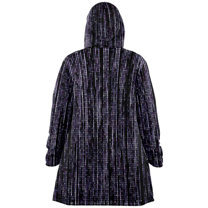 MATRIX BLUE DEEPFLEECE CLOAK