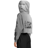 NORMALS MONO AO CROP HOODIE