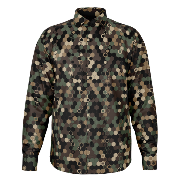 HEX CAMO LSBD SHIRT