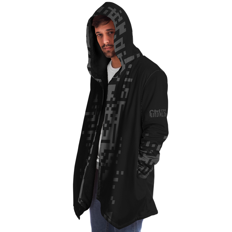 DEFRAG VERT128 DRK DEEPFLEECE CLOAK