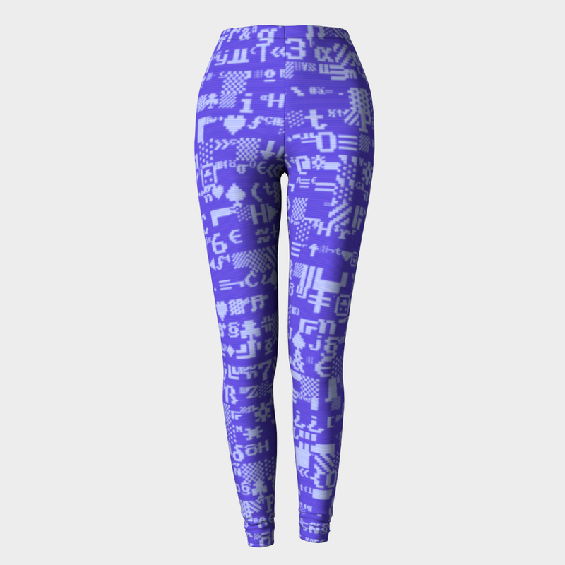 ASCII BLUE64 DURARE LEGGINGS