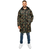 CAMOTOOTH DEEPFLEECE ZIP CLOAK