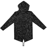 ASCII BLVCK LONG HOODIE
