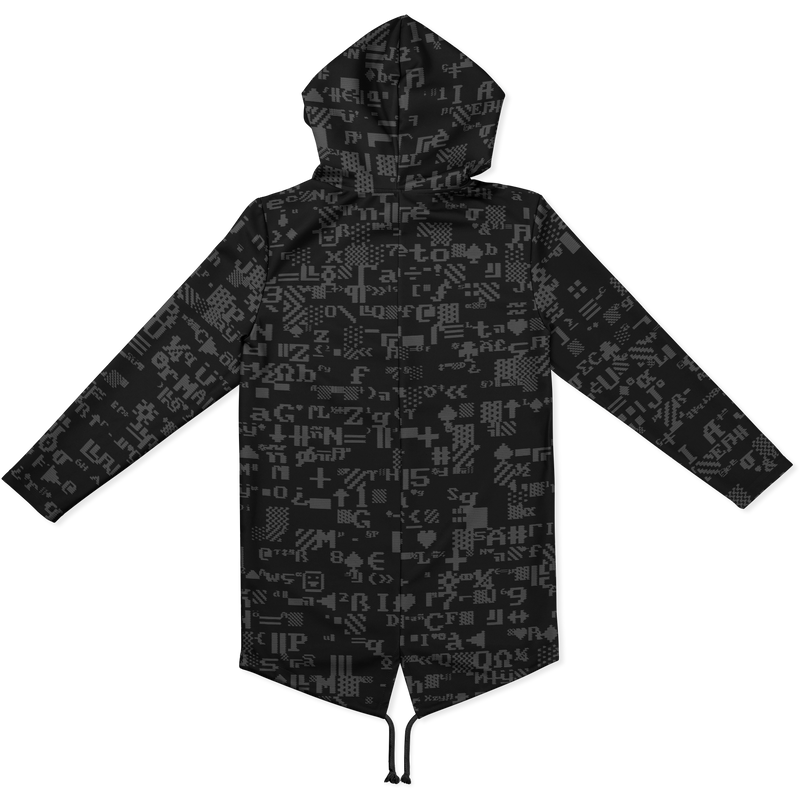 ASCII BLVCK LONG HOODIE