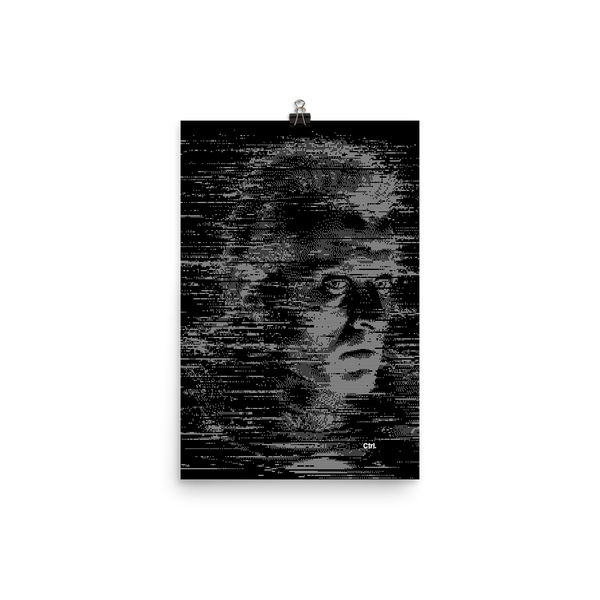"ROY GLITCH MONO" OPEN EDITION PRINT