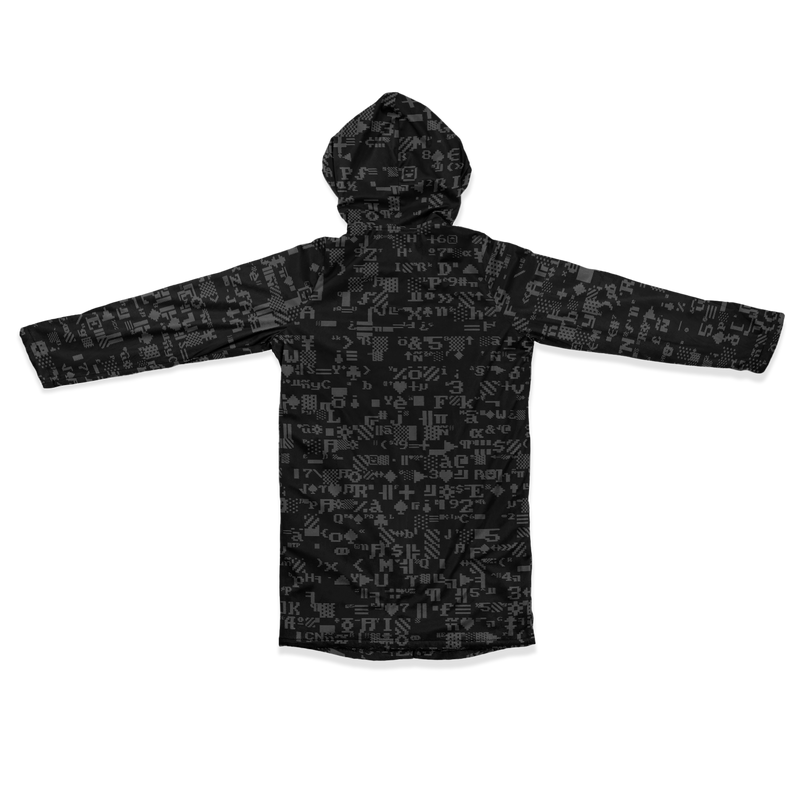 ASCII BLVCK DEEPFLEECE ZIP HOODIE