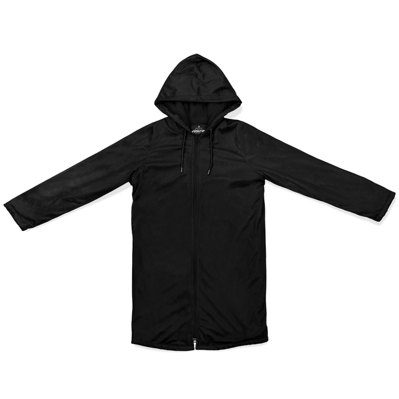 BLVCK DEEPFLEECE ZIP CLOAK