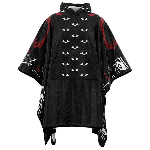 NOTHING SACRED FLANNEL PONCHO