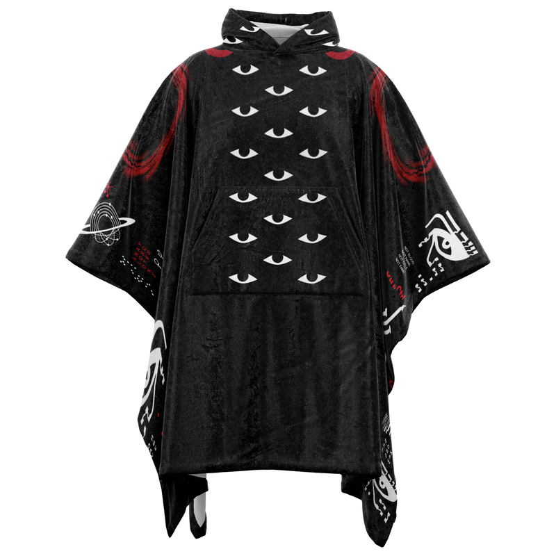 NOTHING SACRED FLANNEL PONCHO