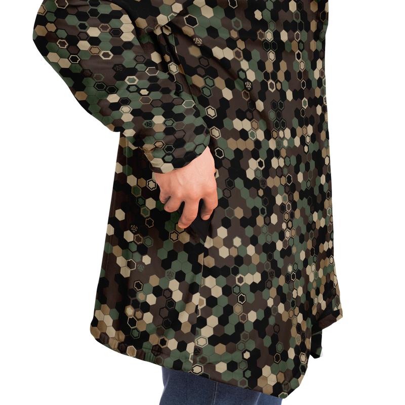 HEX CAMO DEEPFLEECE CLOAK