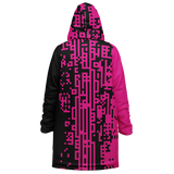 DEFRAG MAGENTIC DEEPFLEECE ZIP CLOAK