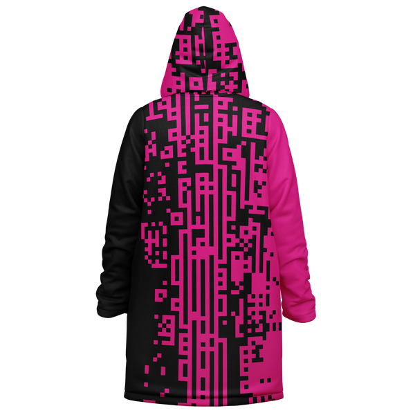 DEFRAG MAGENTIC DEEPFLEECE ZIP CLOAK