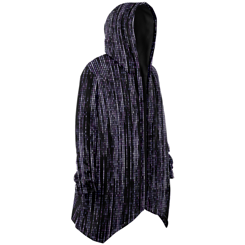 MATRIX BLUE DEEPFLEECE CLOAK