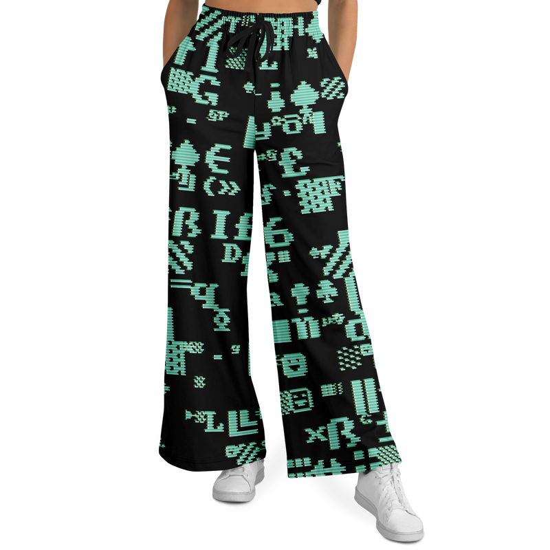 ASCII MECHA ULTRAFLARE JOGGERS