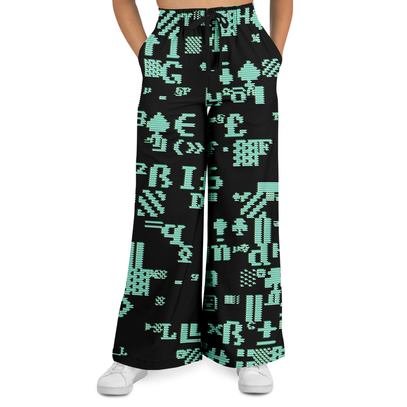 ASCII MECHA ULTRAFLARE JOGGERS