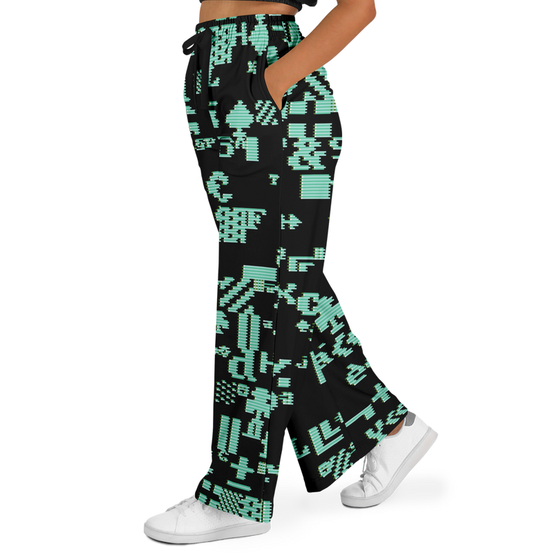 ASCII MECHA ULTRAFLARE JOGGERS