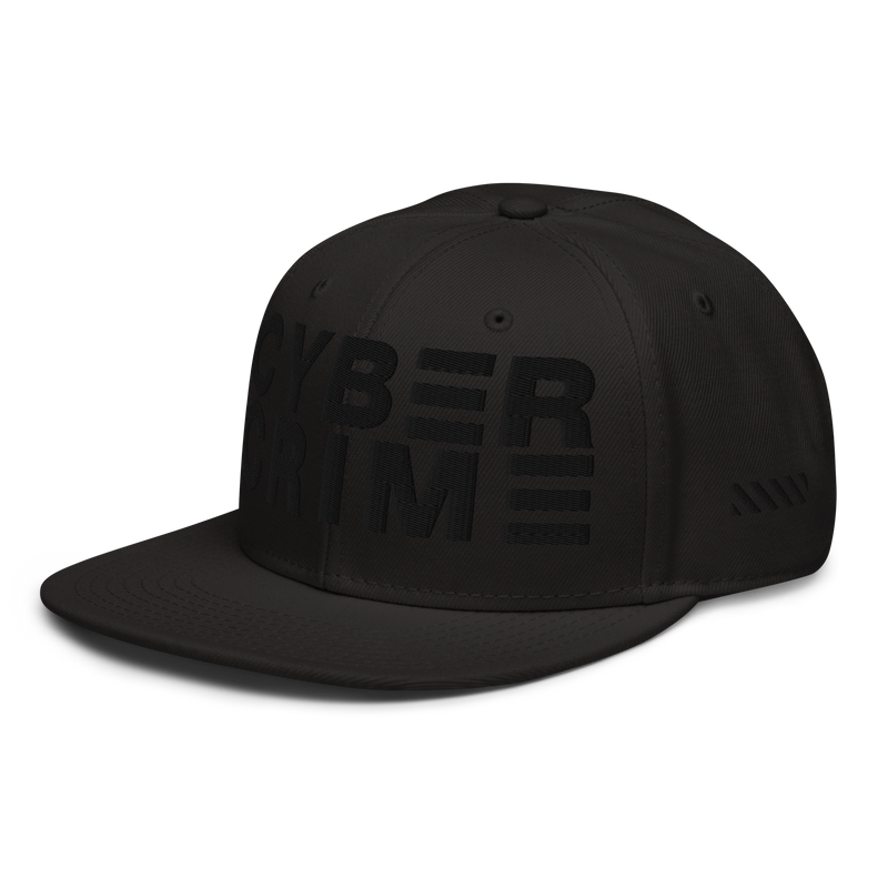 CYBERCRIME BLVCK SNAPBACK