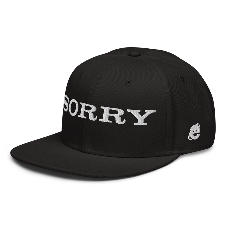 SORRY SNAPBACK