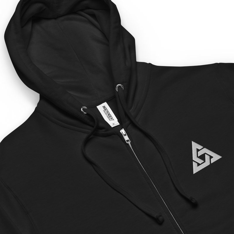 TRINITY E ZIP FLEECE HOODIE