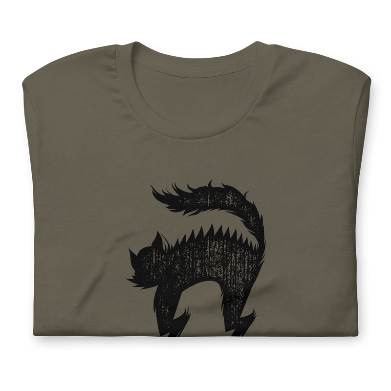 BLACK CAT GRAPHIC TEE