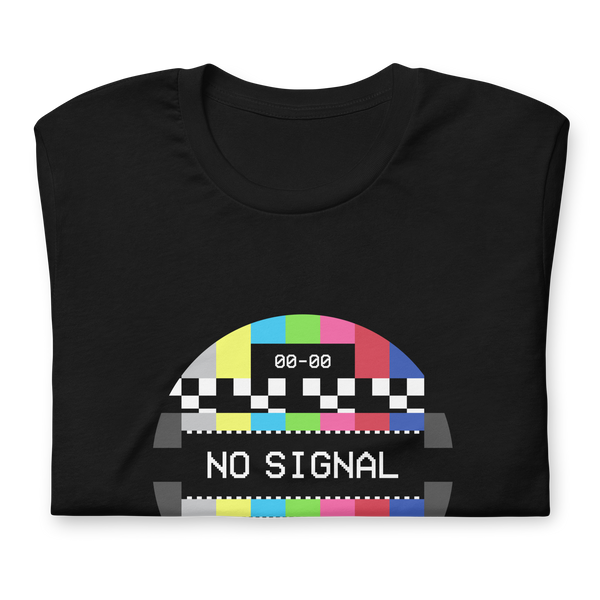 NO SIGNAL GRAPHIC TEE