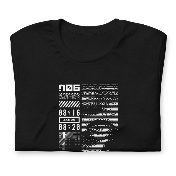 TEARS GLITCH ENHANCE GRAPHIC TEE