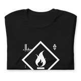 09011E FIRE GRAPHIC TEE