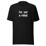 NOT A ROBOT GRAPHIC TEE