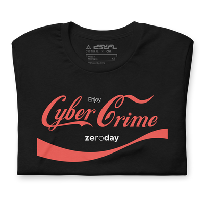 CYBERCRIME ZERODAY GRAPHIC TEE