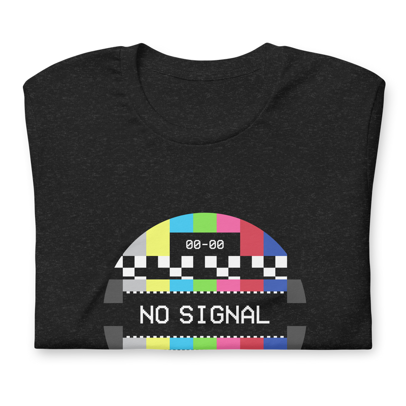 NO SIGNAL GRAPHIC TEE