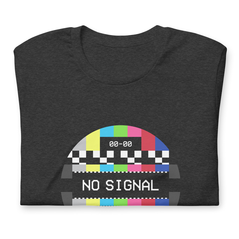 NO SIGNAL GRAPHIC TEE