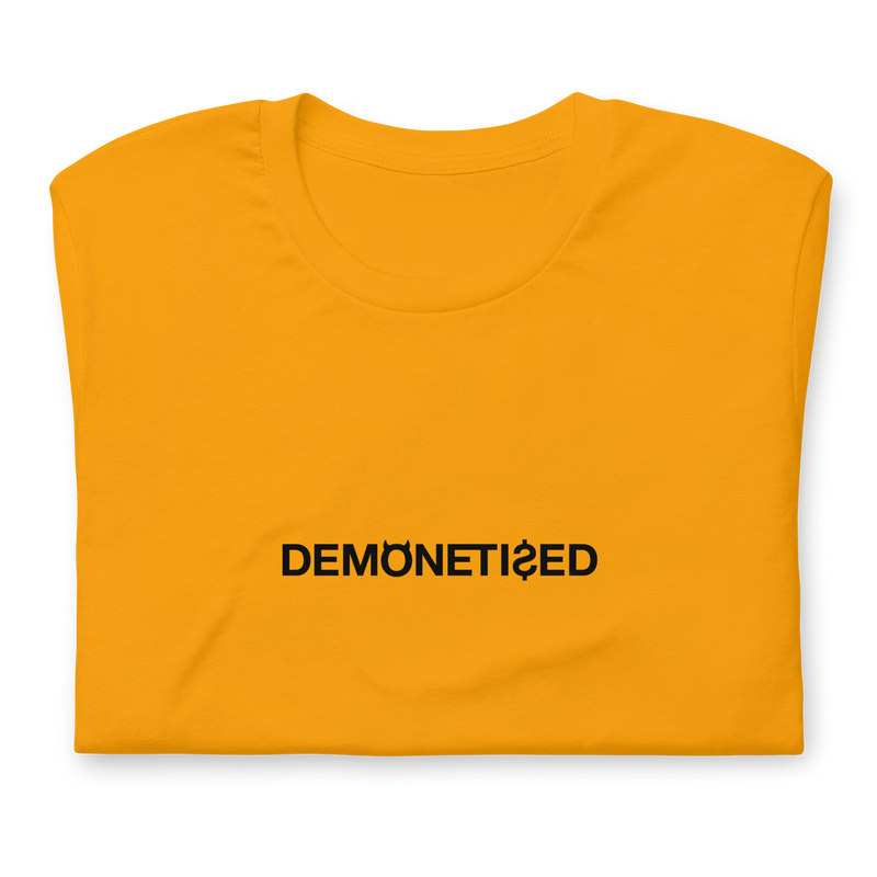 DEMONETIZED GRAPHIC TEE