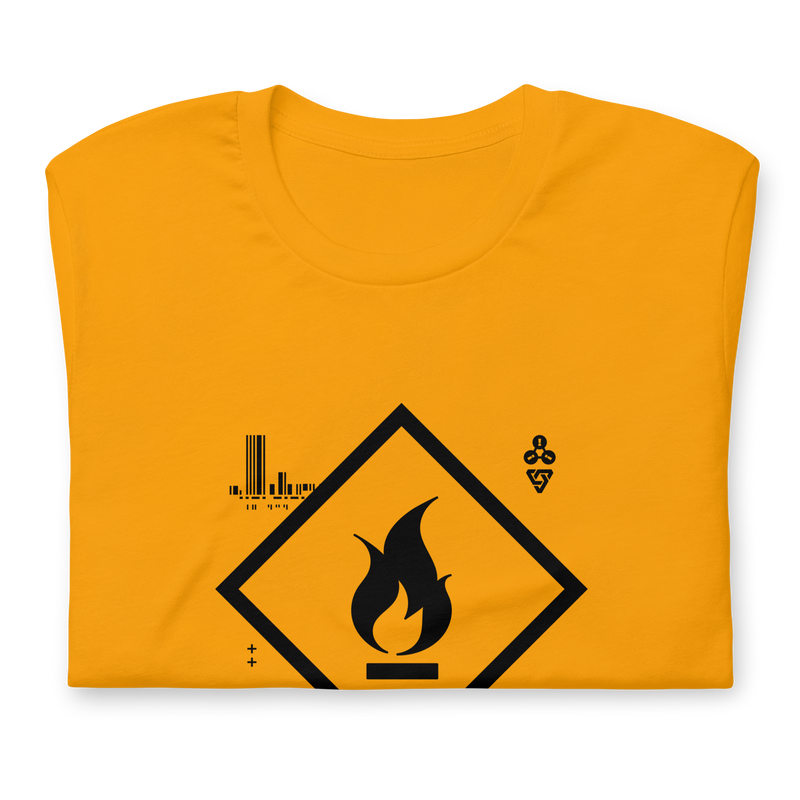 09011E FIRE GRAPHIC TEE