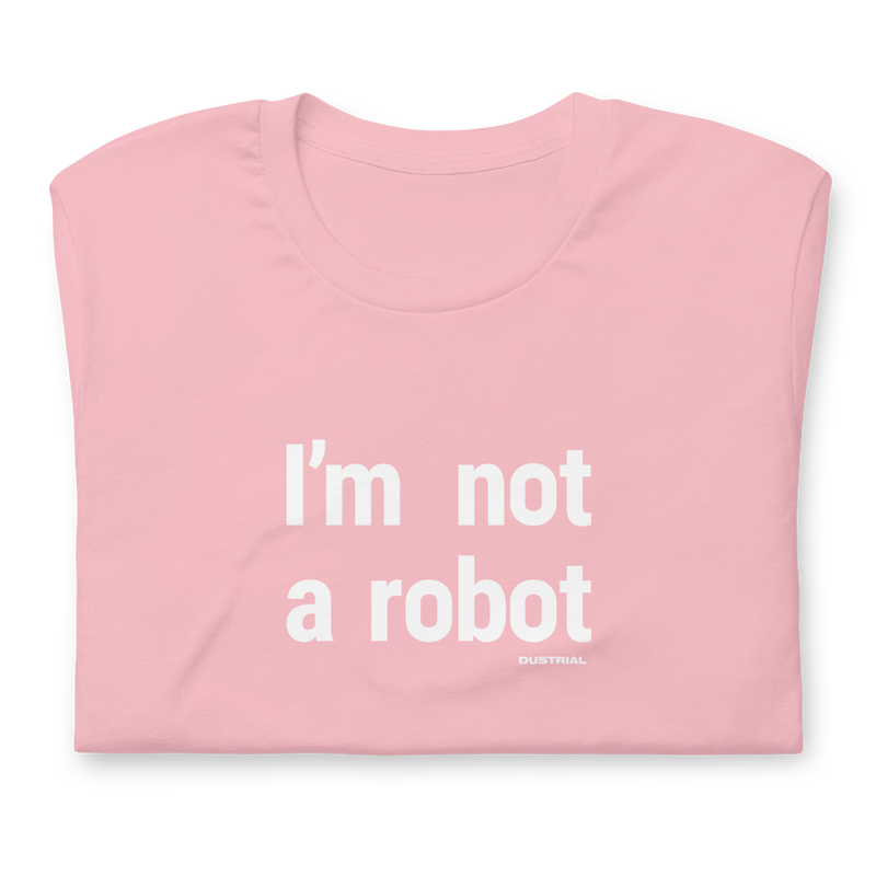 NOT A ROBOT GRAPHIC TEE