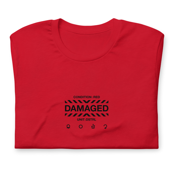 DAMAGED 002 GRAPHIC TEE