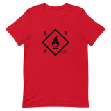 09011E FIRE GRAPHIC TEE