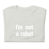 NOT A ROBOT GRAPHIC TEE