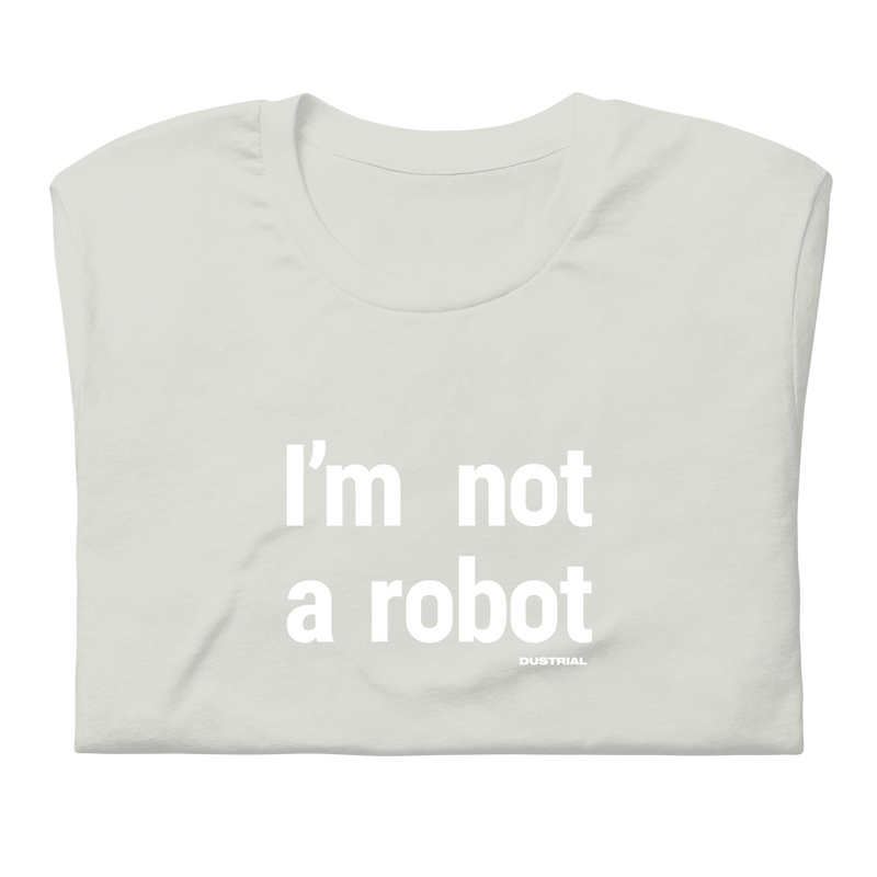 NOT A ROBOT GRAPHIC TEE