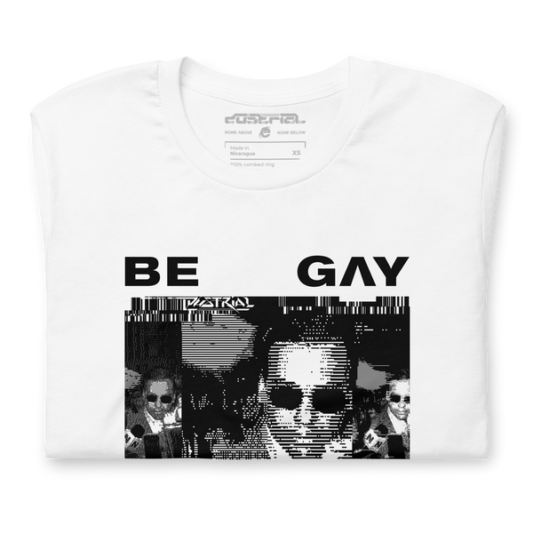 BE GAY DO CRIME GRAPHIC TEE