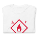 09011E FIRE GRAPHIC TEE