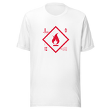 09011E FIRE GRAPHIC TEE