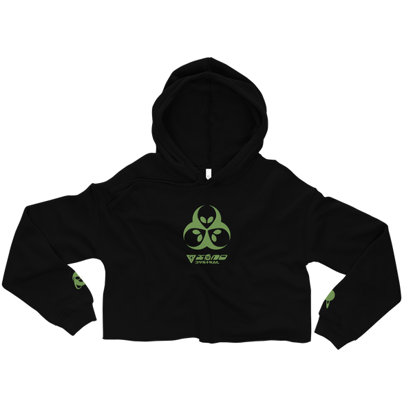 XENOHAZARD CROP HOODIE