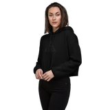 TRINITY BLVCK CROP HOODIE