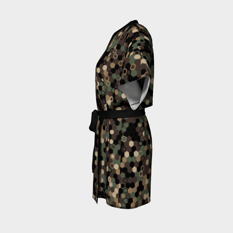 Bench Camo Robe HEXA WOODLAND KIMONO ROBE – Dustrial