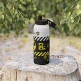 HYDRATE2K STAINLESS STEEL WATER BOTTLE-STAINLESS STEEL WATER BOTTLE-__label:NEW, Beverage, BIODUSTRIAL, Bottles, Bottles & Tumblers, CAMPING, FESTIVAL, Home & Living, Outdoor, Reusable, Sports, Stainless steel, STAINLESS STEEL WATER BOTTLE, techwear, Travel-Dustrial