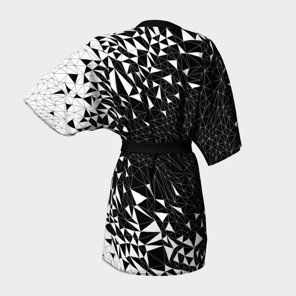VECTOR CRUSH MONO KIMONO-KIMONO ROBE-clothing, Festival Fashion, kimono-robe-Dustrial