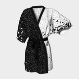 VECTOR CRUSH MONO KIMONO-KIMONO ROBE-clothing, Festival Fashion, kimono-robe-Dustrial