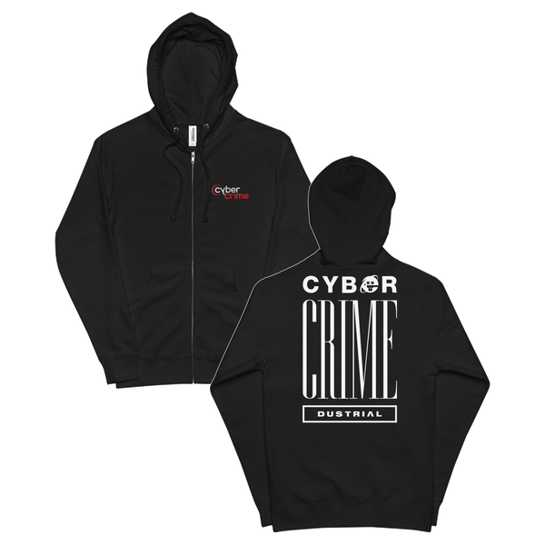 CYBERCRIME NET ZIP HOODIE-ZIP HOODIE-__label:NEW, cyber crime, cybercrime, cyberpunk, hacker, ZIP HOODIE-Dustrial
