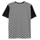 CHECKED OUT MONO AO SHIRT-AO SHIRT-AO-SHIRT, arch, Mono, Prime tshirt-Dustrial